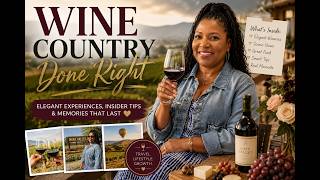 Wine Country Done Right🍷