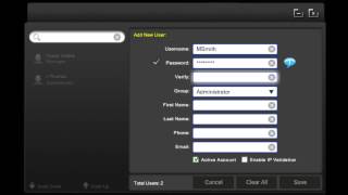 IRIS Floral POS - Manage User Feature
