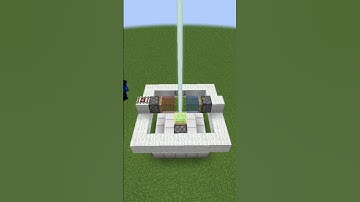 Colour Changing Beacon in Minecraft! | #shorts #minecraft