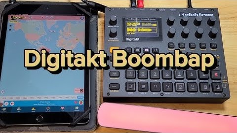 Boombap Beatmaking With Elektron Digitakt & IPAD
