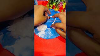Clay easy diy ocean 🌊 #claycraft #diy #clayideas #shorts #art