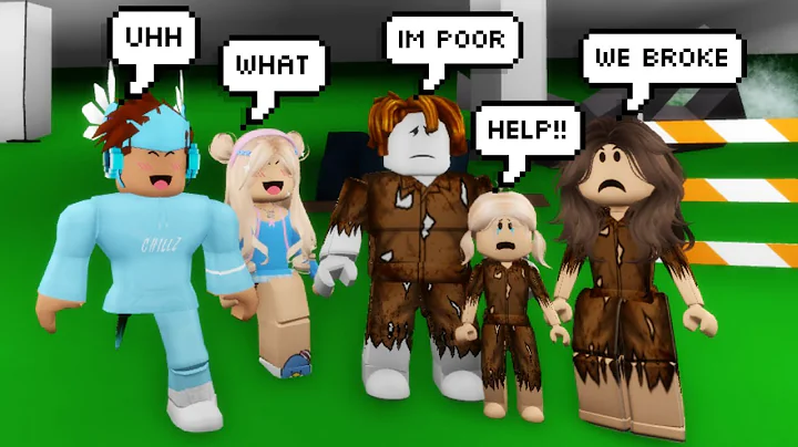 We Found a SECRET FAMILY Living UNDER Our HOUSE... (Brookhaven)