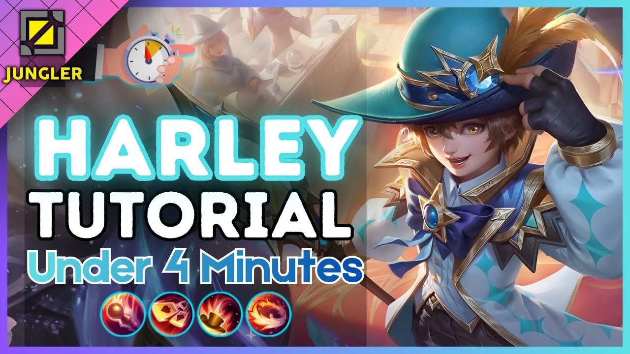 4-Minute Harley Tutorial in the Mid Lane || (MLBB S39) 2026