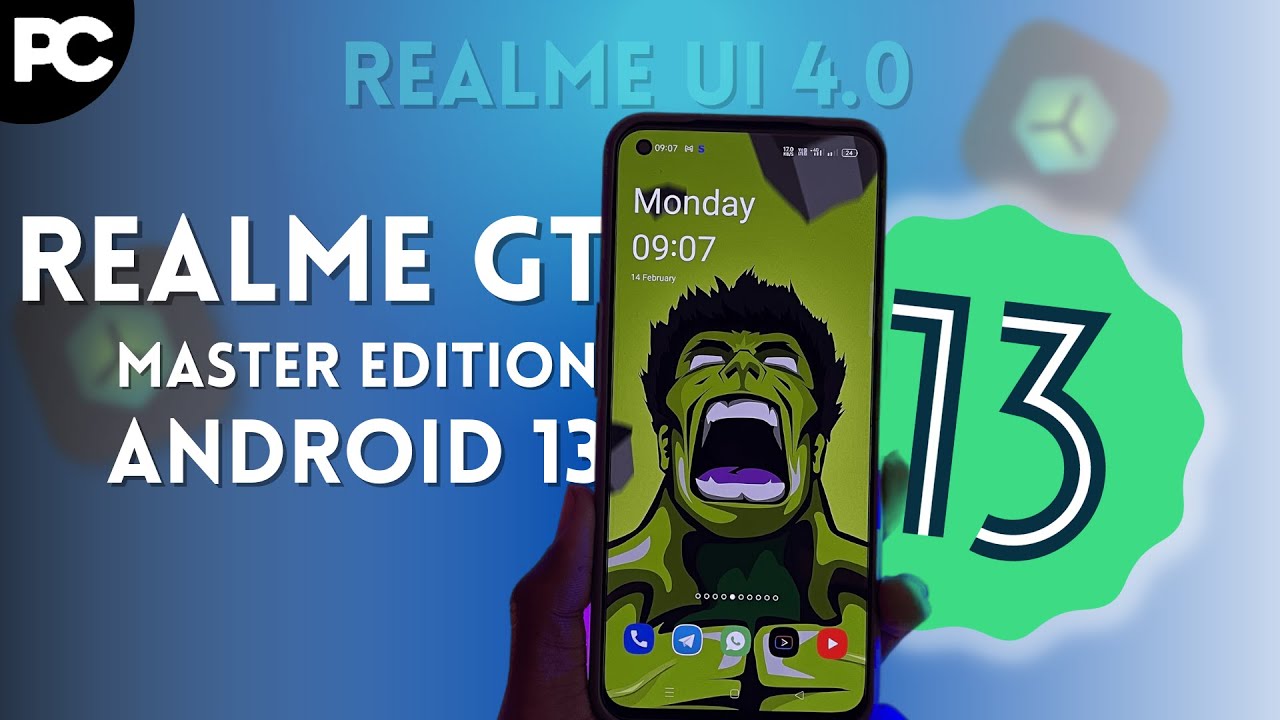 Realme GT Master Edition Realme UI 4.0 Android 13 Update ?