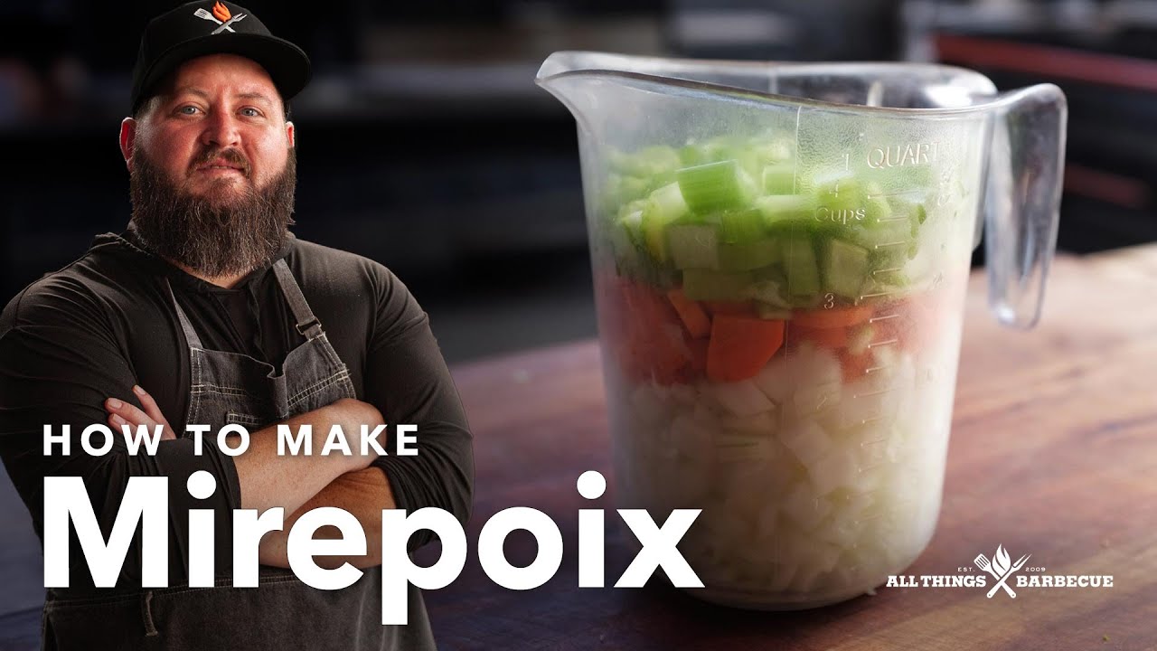 How to Make Mirepoix | Chef Tom X All Things BBQ