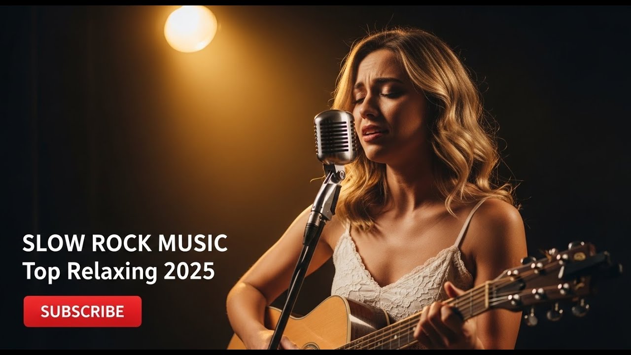 🎧 Slow Rock Relaxing Healing Mix – Music That Makes You Stay & Subscribe