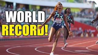 A NEW WORLD RECORD!! || Sha'Carri Richardson JUST MADE HISTORY!