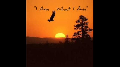 Thumbnail of "I Am What I Am" Song: AI generated - lyrics in description box