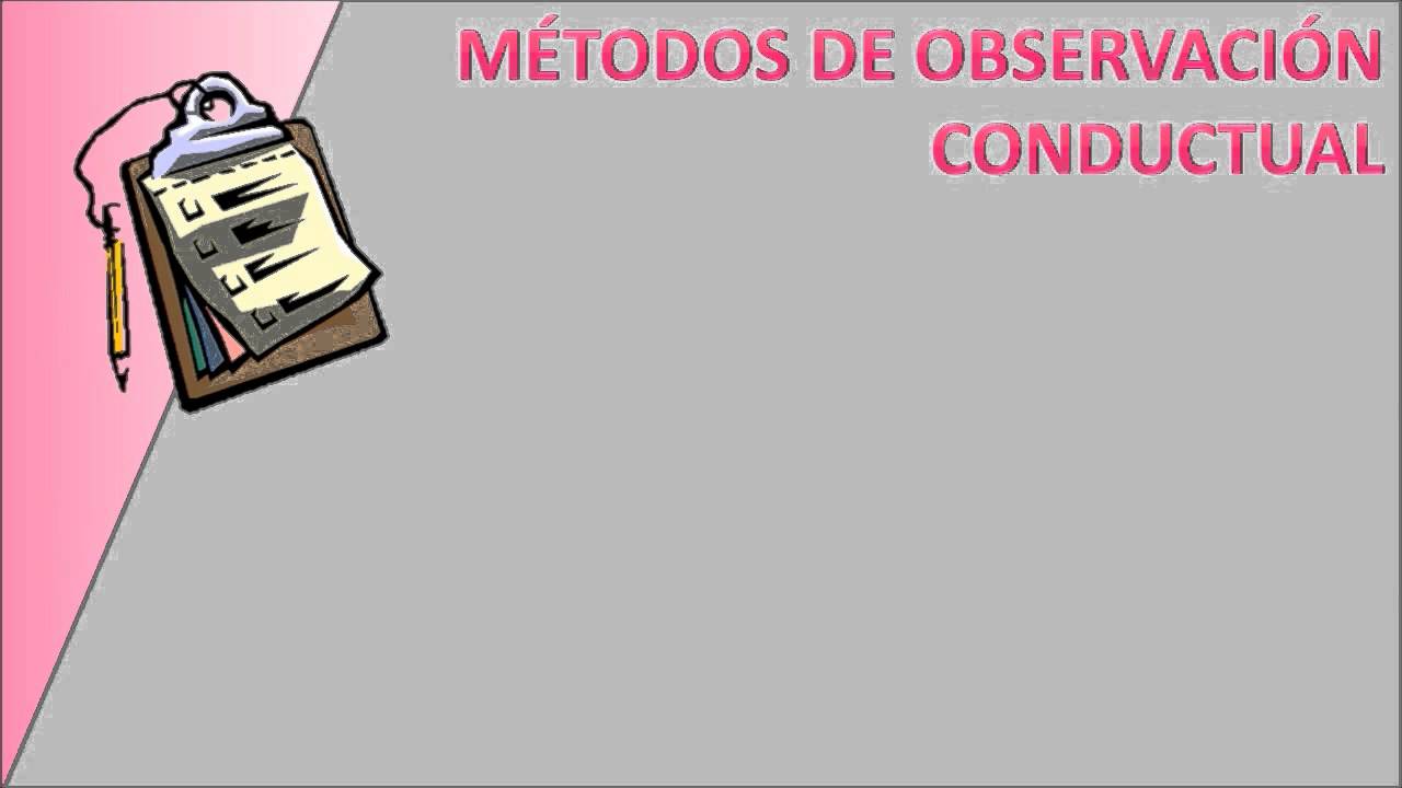 Medición Conductual