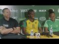 POST-MATCH PRESS CONFERENCE: REGGAE GIRLZ VS ANTIGUA & BARBUDA
