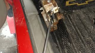 Chevy s-10 park brake won't stay engaged, emergency brake easy fix