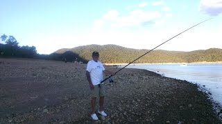 Burrinjuck Dam Jan 2015 -Part 2 Dad And Sunset Fishing