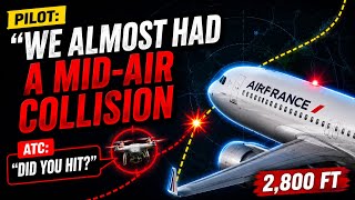 Breaking Air France Jet Nearly Collides With Drone at 2 800 Feet Near Dulles