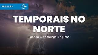 Previsão do tempo: Salvador segue em alerta e chuva volta ao RS no domingo 06 e 07/06/2026