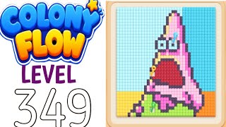 Colony flow level 349 walkthrough solution 