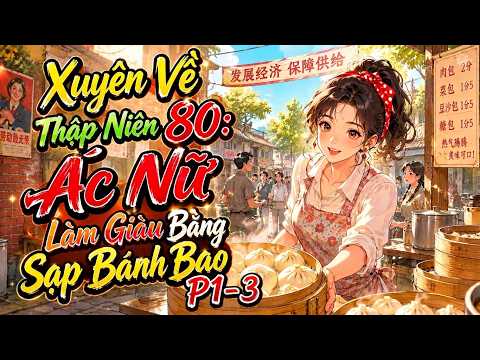 Xuyên Về Thập Niên 80: Ác Nữ Làm Giàu Bằng Sạp Bánh Bao Phần 1-3