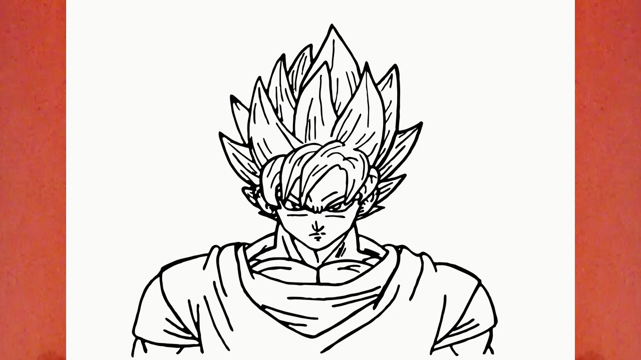 Goku Super Sayajin - Desenho de gabrieljbr - Gartic