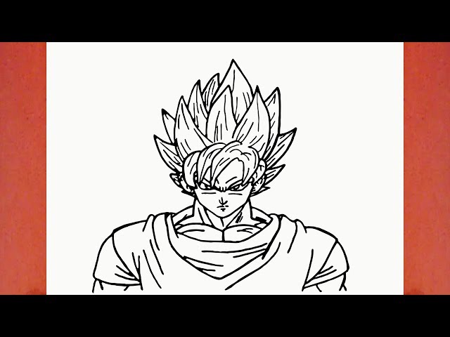 Goku Super Sayajin - Desenho de gabrieljbr - Gartic