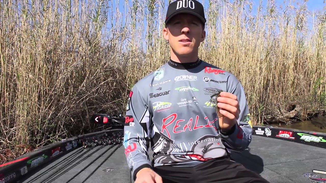 bass fishing at night Kevin Hawk - Bassmaster Elite Series Pro - Signature Series 4x4 Bass Jigs Video