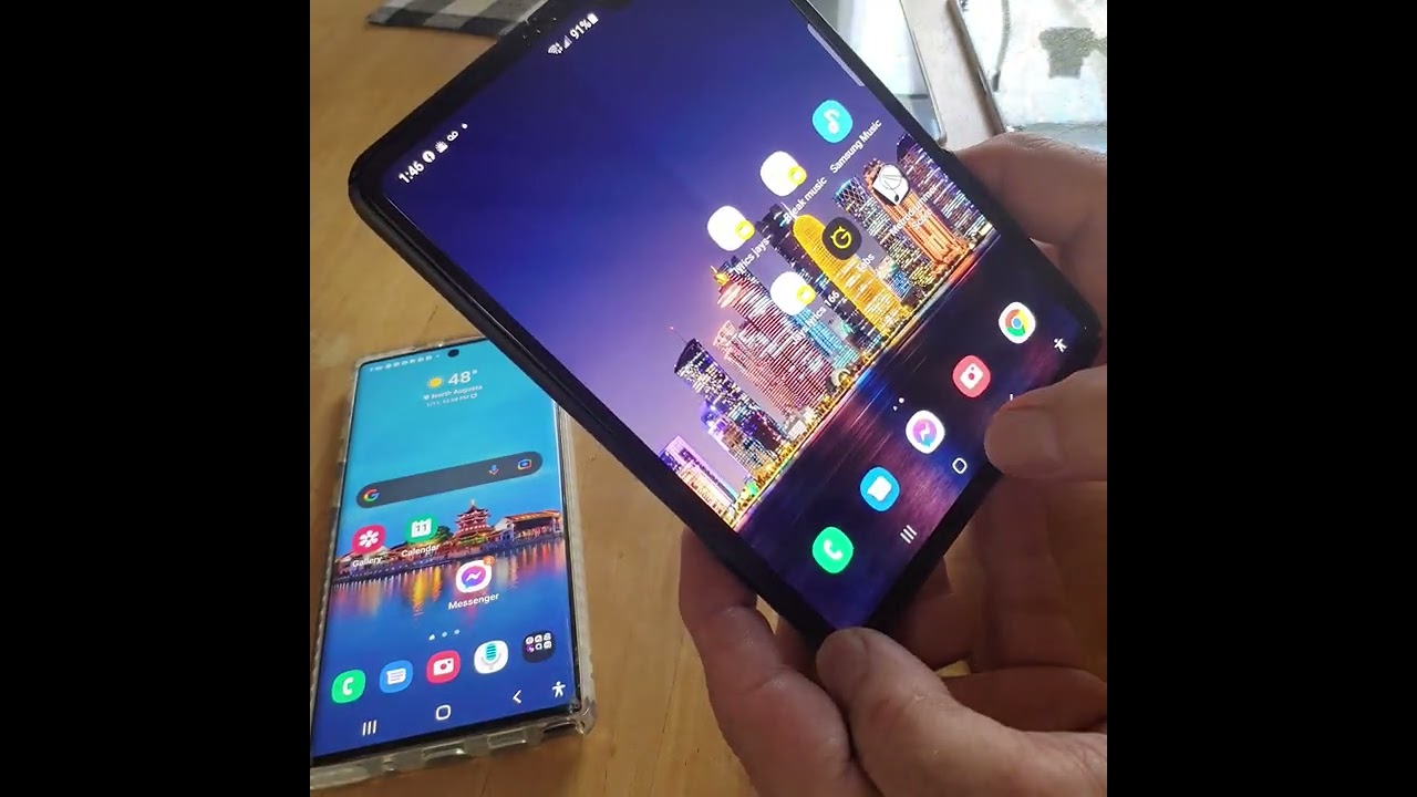 Samsung Galaxy fold 1 my review in 2022 Jay Johnson North Augusta South Carolina