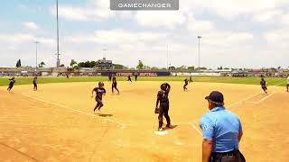 2 RBI with bases loaded 