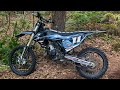 Luczbar et son ktm 125sx  plus 4000