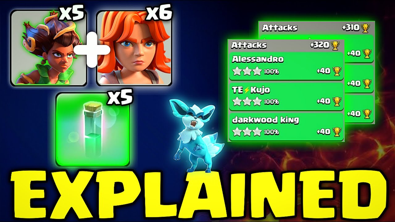 Attack EXPLAINED | Best Strategy, RC walk Spirit Charge and Root Riders attack [Clash of clans]