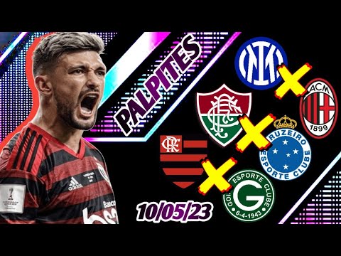 PALPITES DE FUTEBOL PARA HOJE DIA 10/05/23 (QUARTA) + BILHETE PRONTO DOBRAR SUA BANCA | Quick tips