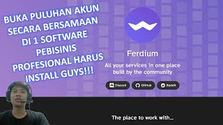Cobain software chat multi akun - Ferdium screenshot 4