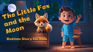 The Little Fox and the Moon 🦊🌙 | Bedtime Story for Kids 🌙✨ | Nighty Night Stories📚