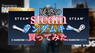 【衝撃】200円でSteamのゲームが10個ランダムで入ってるパック買ってみたら中身がヤバすぎた!!