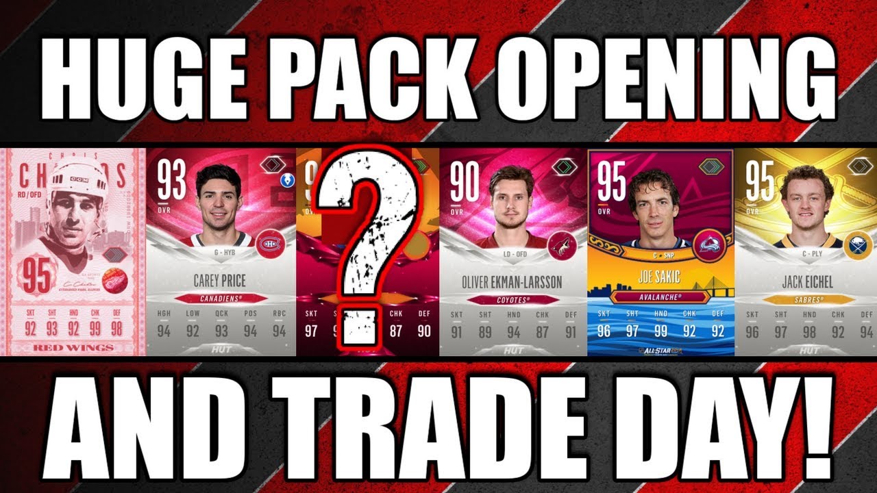 NHL18 | HUGE PULL & Trade Day! - Ultimate Team