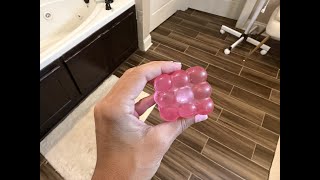 Squishy ice cube fidget toy!