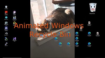 Animated Windows Recycle Bin