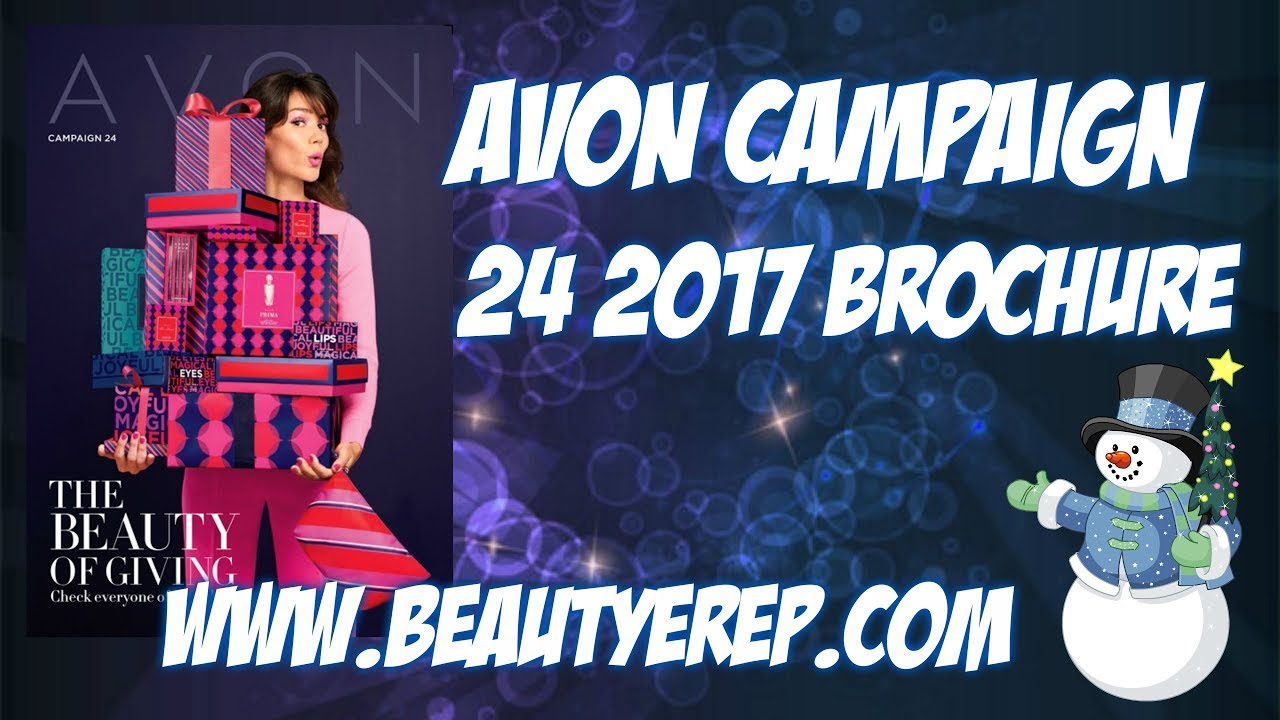 Avon Campaign 24 2017 Brochure YouTube