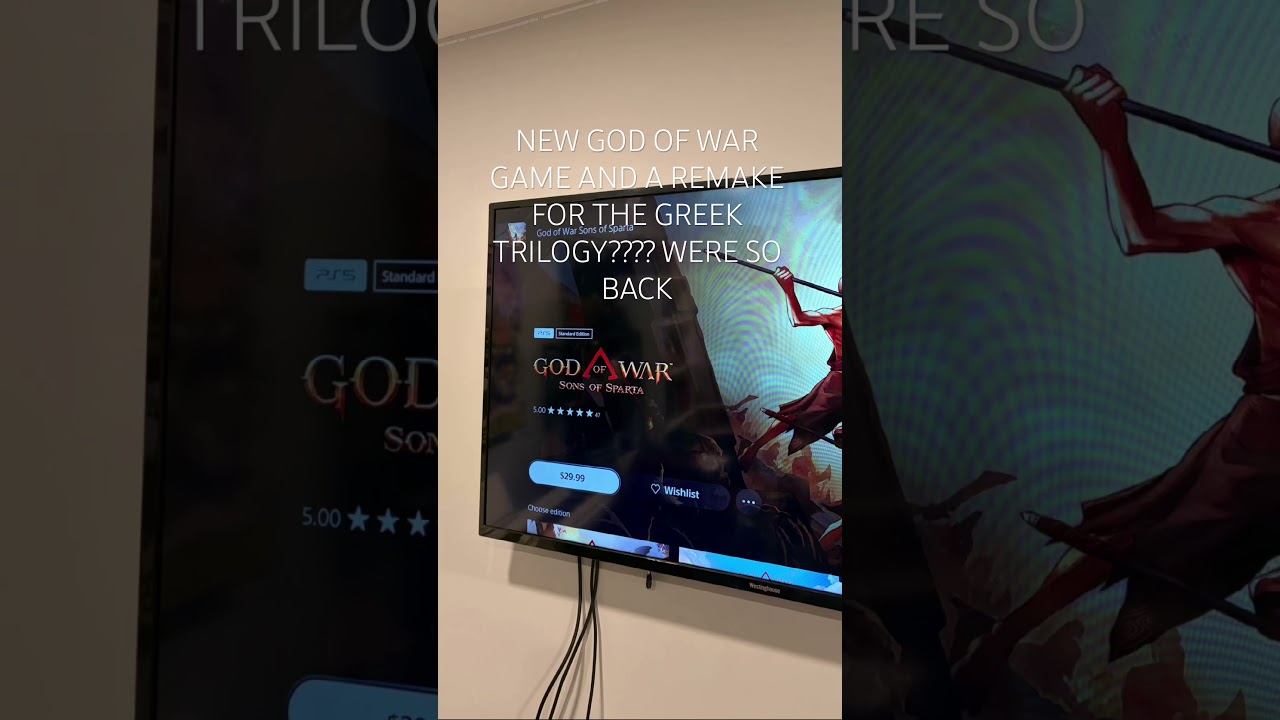 God of War Trilogy Remake and New Game ANNOUNCEMENTS!!!