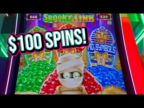 $100 a Spin on the NEWEST Vegas Slot Machine – Look What Happened!