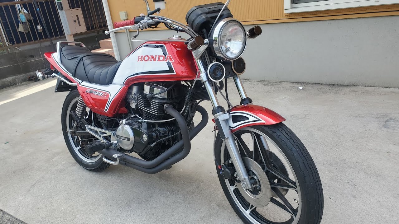 ヤフオク出品中のCB450N❤️2024年5月 #CB450N #CB400N #バブ - YouTube