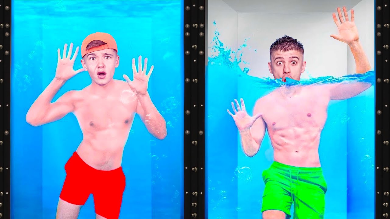 WER ALS LETZTER DIE WASSERBOX VERLÄSST CHALLENGE !