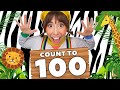 Count to 100 with Zoo Animals & Whales 🐋