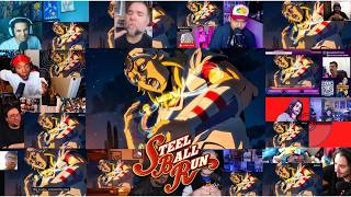 STEEL BALL RUN JoJo's Bizarre Adventure 2nd STAGE | Official Trailer Mega Reaction Mashup