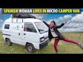 Young Spanish Woman Lives in Micro Van on Extreme Budget - Ep 311