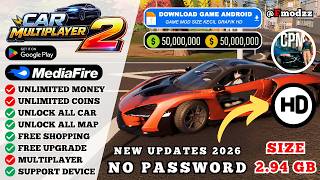 CAR PARKING MULTIPLAYER 2 MOD APK V1.3.1.3 - UNLIMITED MONEY & UNLOCK ALL CARS TERBARU 2026 screenshot 1