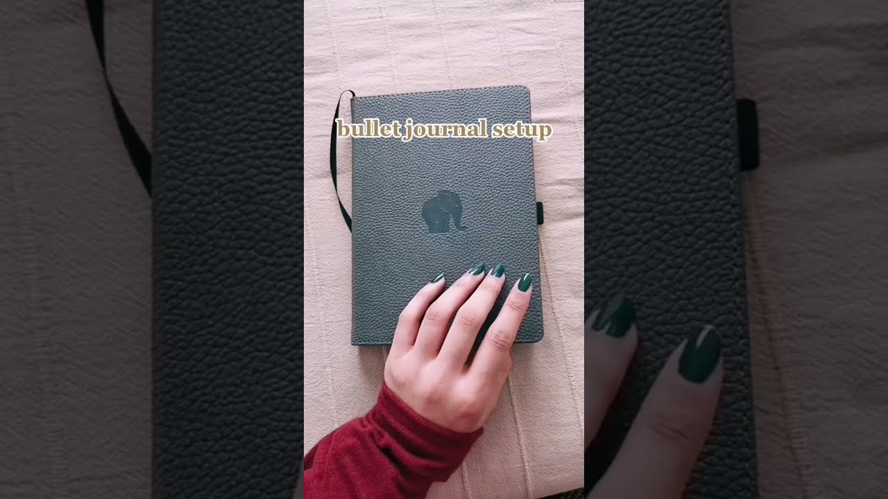 September bullet journal setup | fall theme 🍂 