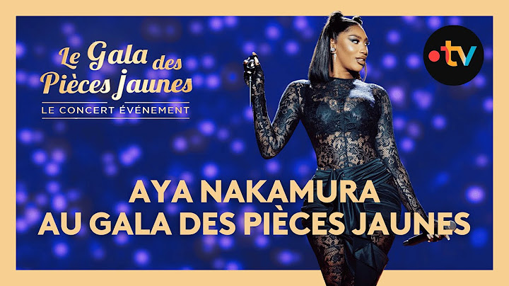 Aya Nakamura interprète "40%" et "Baby" - Gala des Pièces Jaunes 2025
