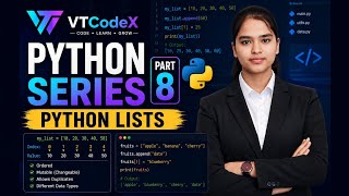 Python Lists Explained | Python Series Part 8 Complete Beginner Guide #viral #python #tech #trending Python Programming Part 8 Python In English Kapil Joshi Tutorials Basic Python Lists