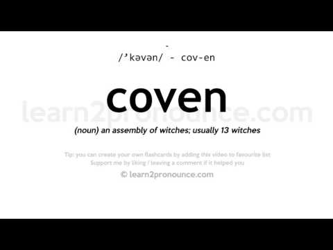 Prononciation coven | Définition de Coven
