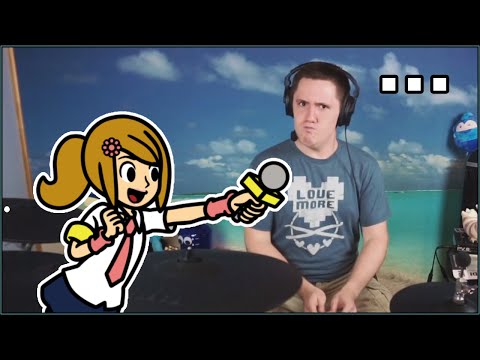 Ringside But The Reporter Never Shuts Up On Drums!