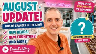 August Bead Shop Update New Beads New Furniture A Sneak Peek at What s Coming Next