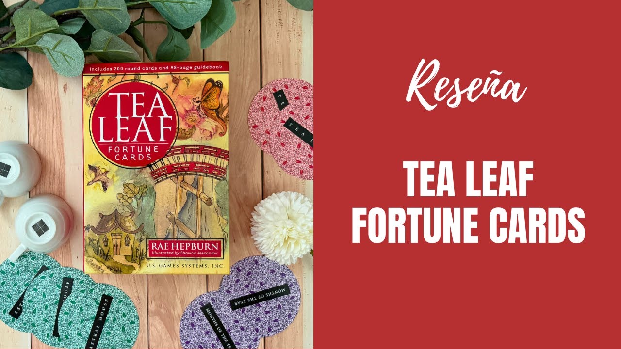 Tea Leaf Fortune Cards. 